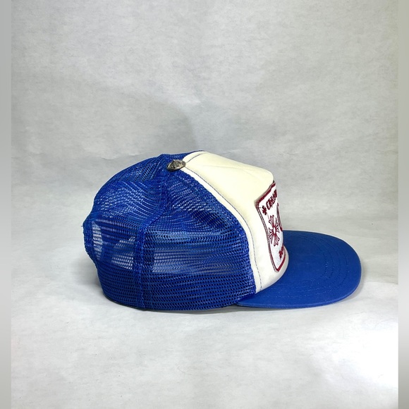 Chrome Hearts Hollywood Trucker Hat (Blue/White/Red) - Picture 3 of 5